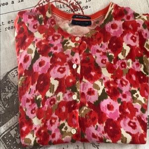 Lands’end colorful Cardigan